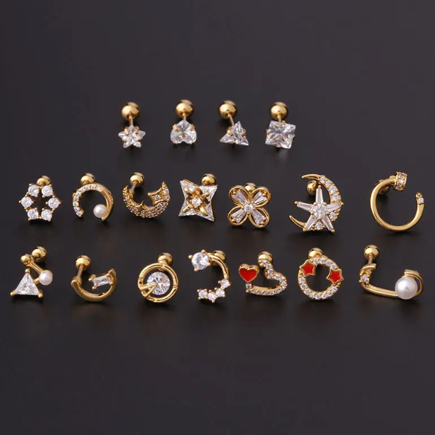 Piercing strass Styl