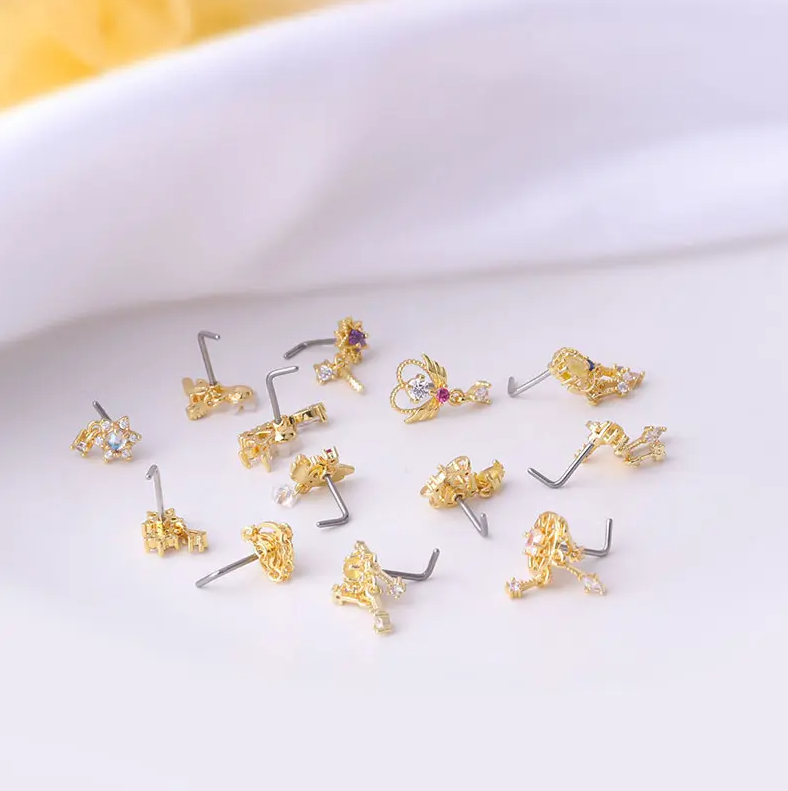 Piercing nez pendant