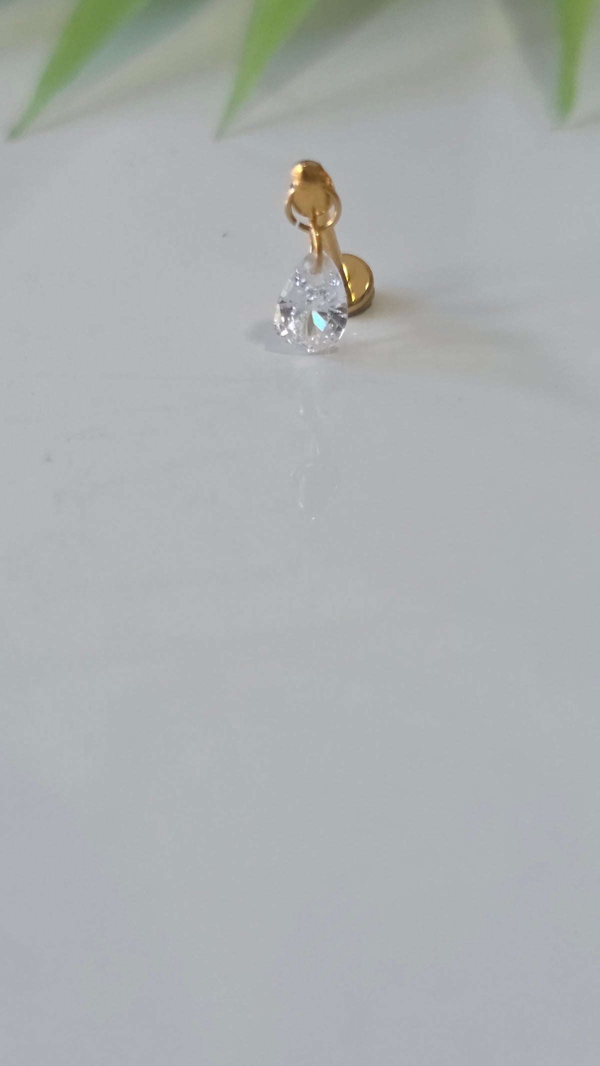 Piercing Labret Goutte