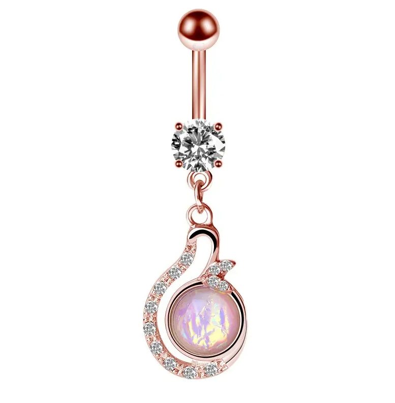 Piercing Nombril Cygne