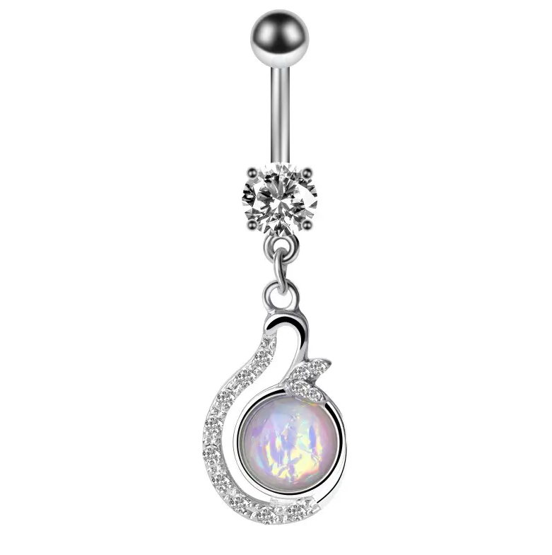 Piercing Nombril Cygne