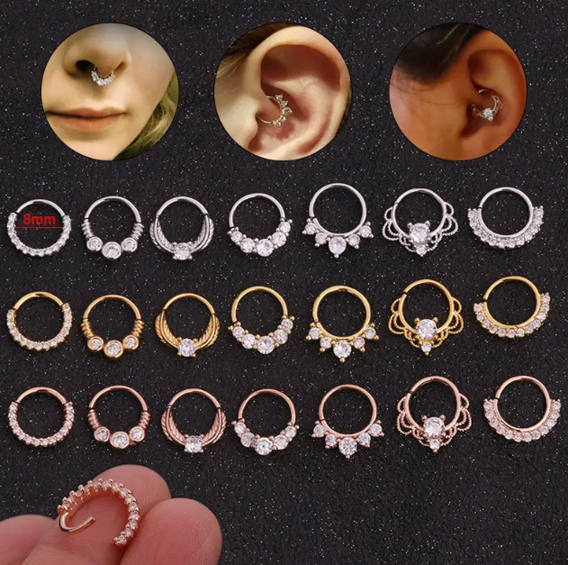 Piercing Hoop SHALY nez, oreille