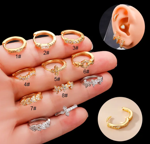 Piercing strass Calmy