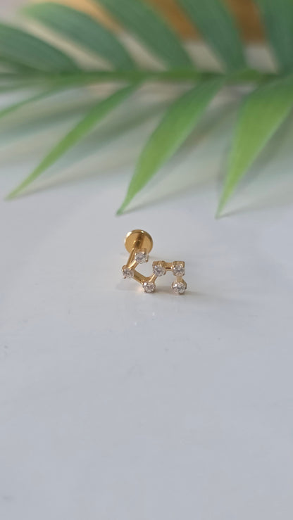 Piercing Labret Constellation