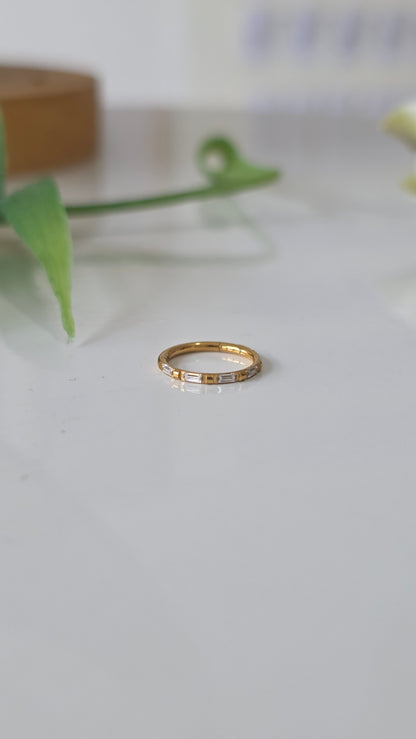 Claya - anneaux - 1,2*10mm - or