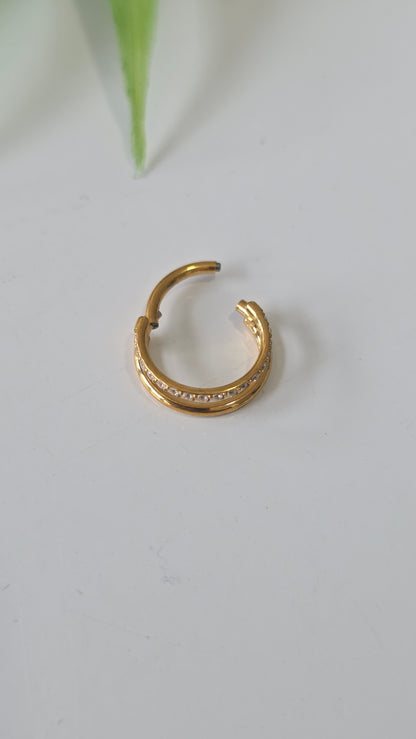 Britany - anneaux - 1,2*10mm - or