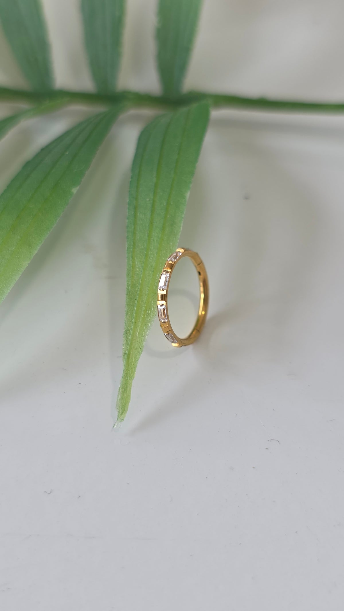 Claya - anneaux - 1,2*10mm - or