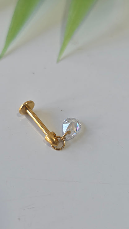 Piercing Labret Goutte