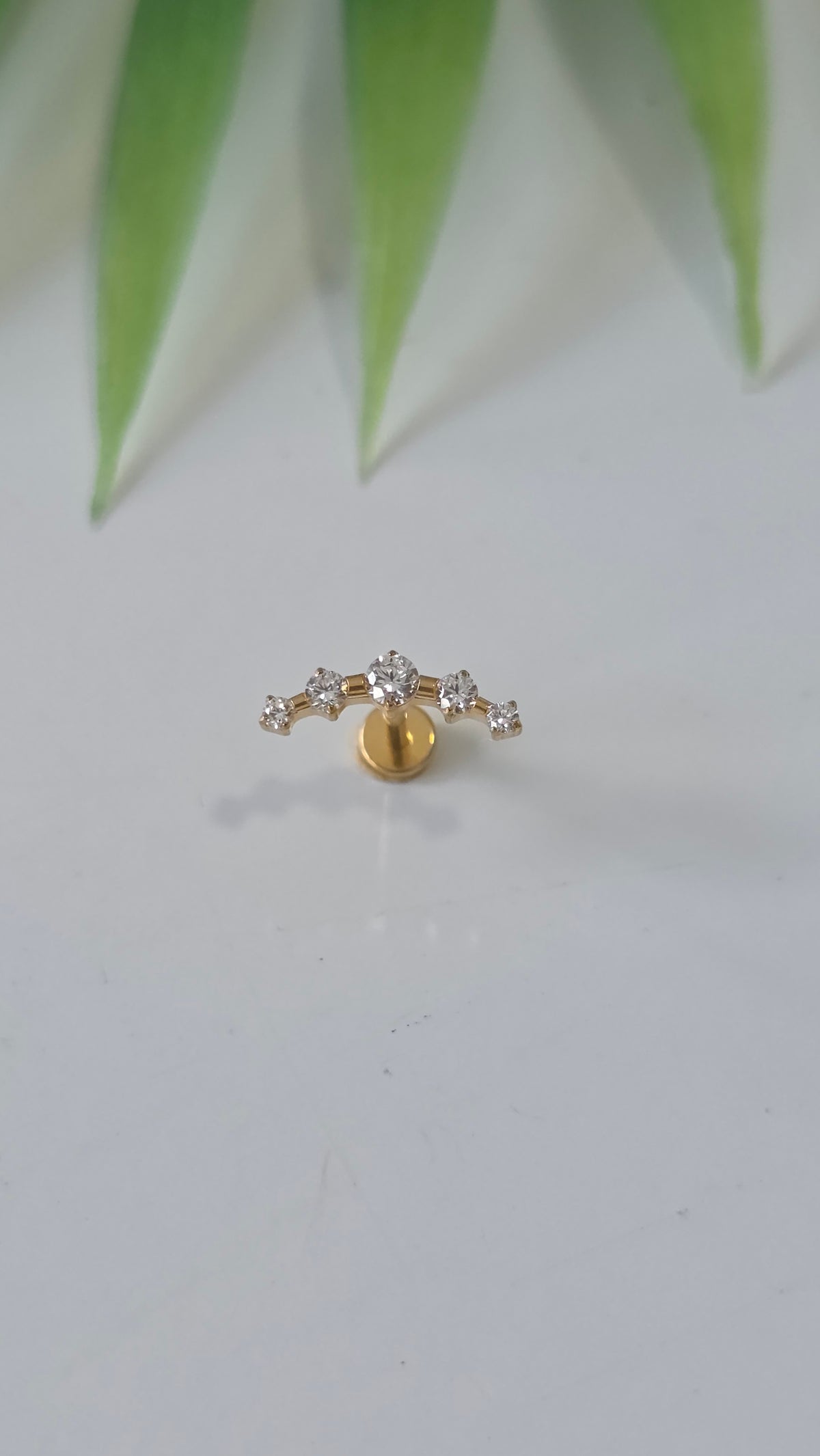 Piercing Labret Constellation filante