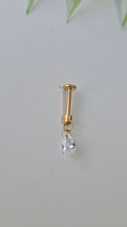 Piercing Labret Goutte