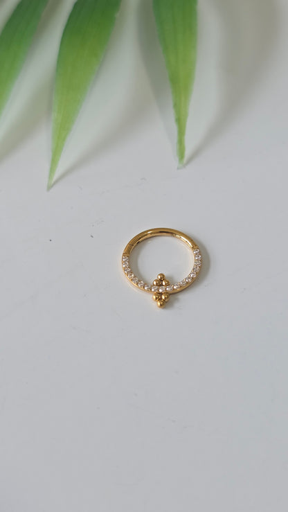 Samya - anneaux - 1,2*10mm - or