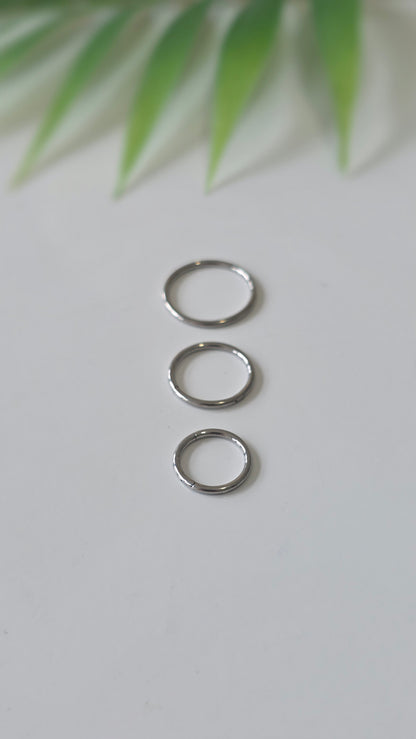 Piercing Anneau Lobe 1mm